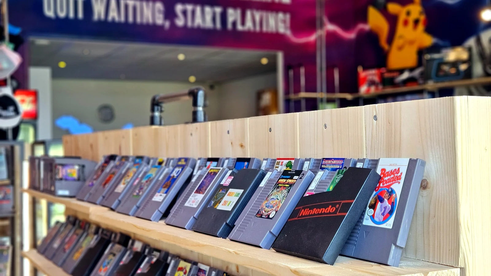 Retro in de winkel