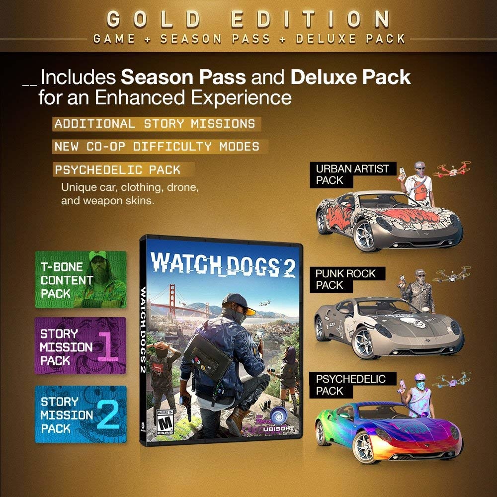 Watch Dogs 2 - Gold Edition - Ubisoft - productfoto 4