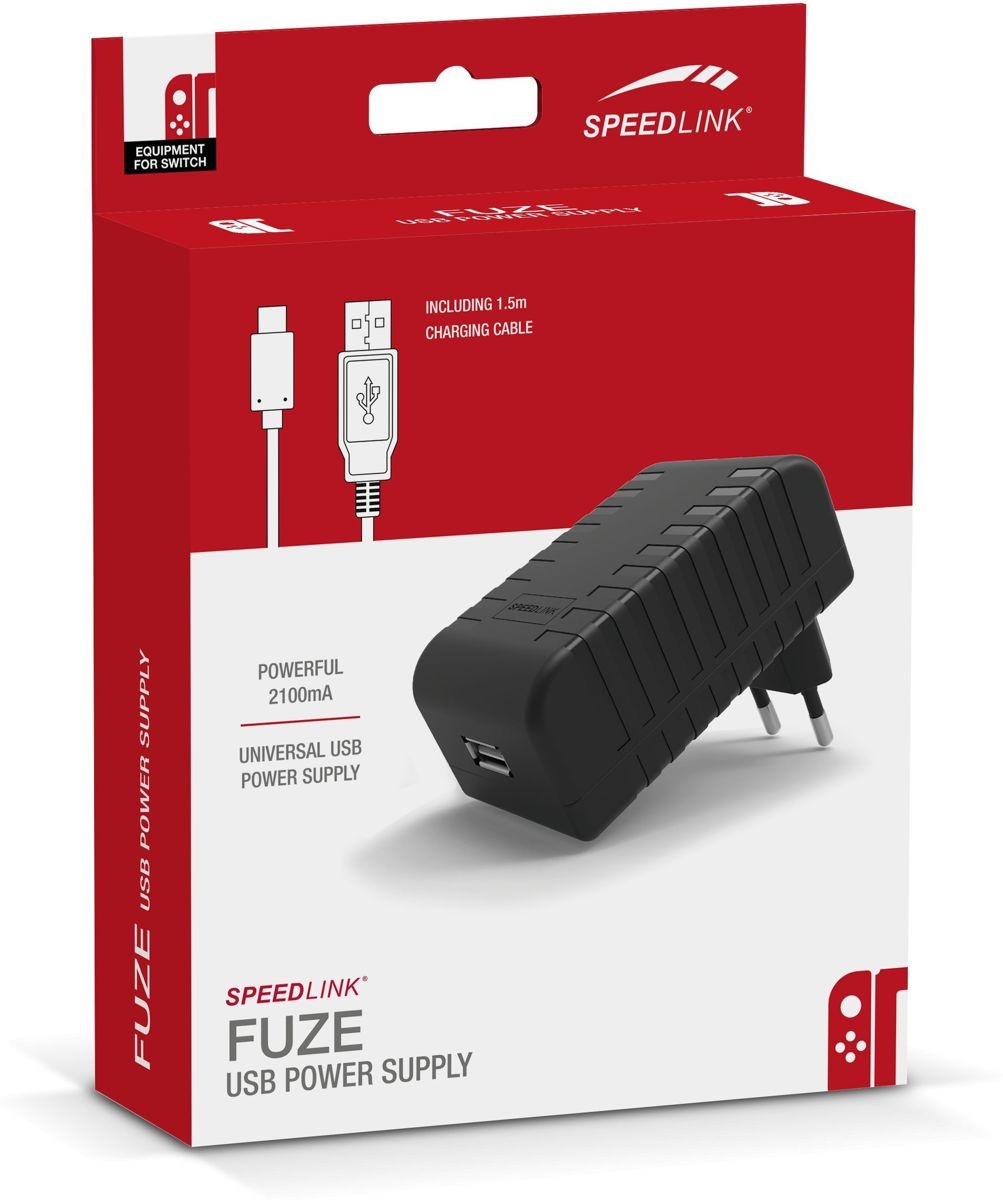 FUZE USB Power Supply voor Nintendo - Speedlink - productfoto 2