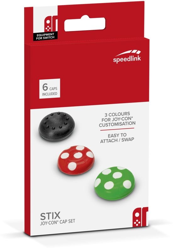 STIX Joy-Con Cap Set - Nintendo - productfoto 4