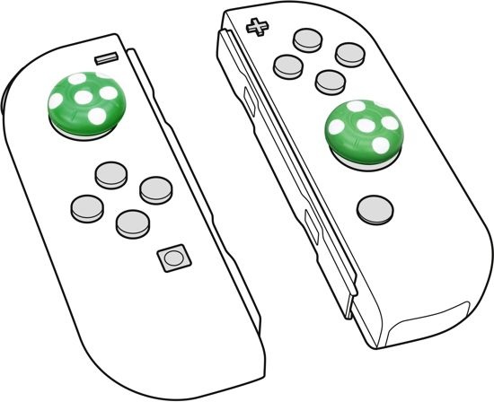 STIX Joy-Con Cap Set - Nintendo - productfoto 3