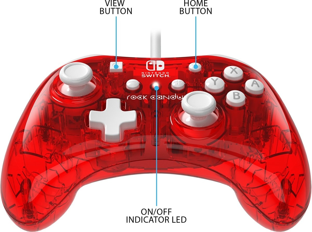 Rock Candy Mini Switch Controller - Stormin Cherry - PDP - productfoto 2