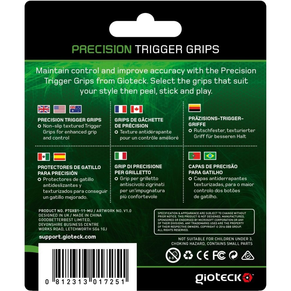 Gioteck Precision Trigger Grips - Gioteck - productfoto 2
