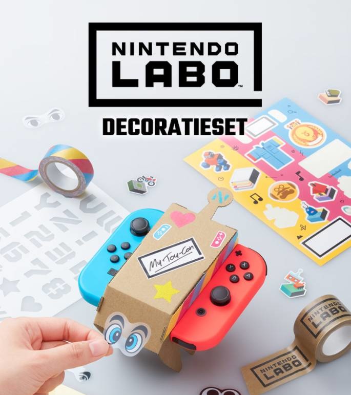 Labo Decoratie Set - Nintendo - productfoto 2