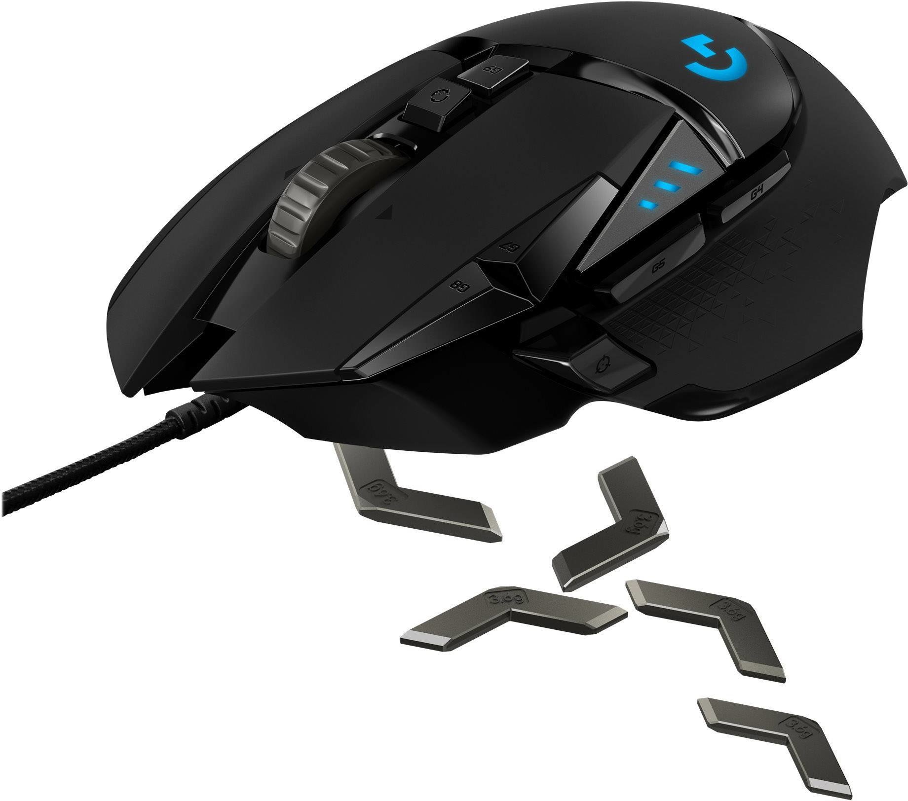 G502 Hero Gaming Muis - Logitech - productfoto 4