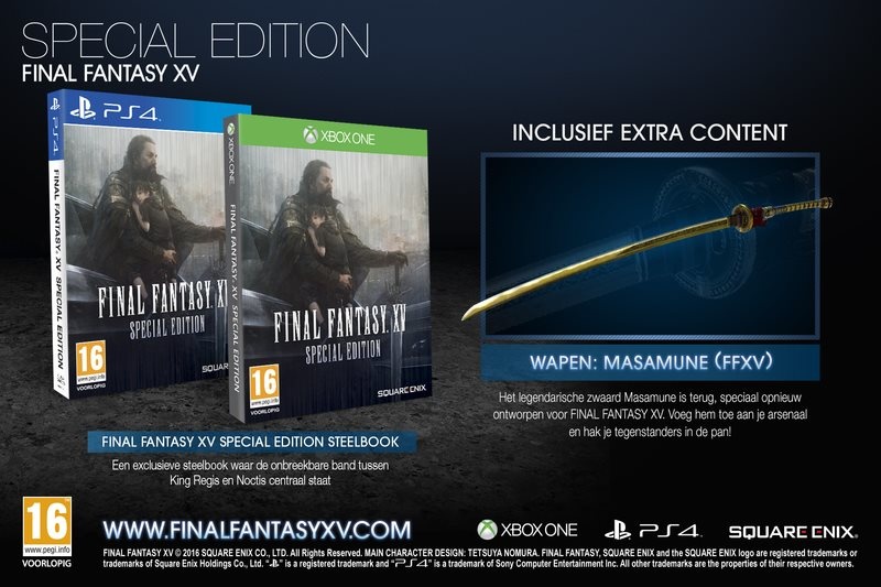 Final Fantasy XV - Special Edition - Square Enix - productfoto 2