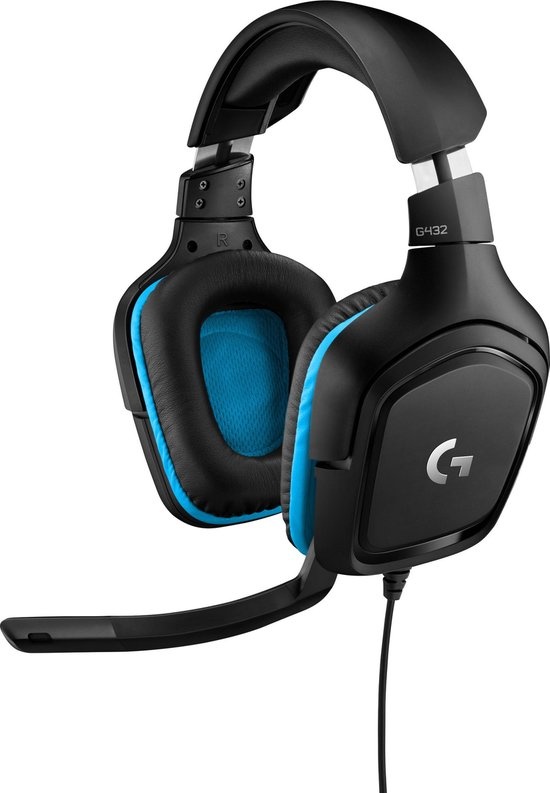 G432 7.1 Surround Sound Wired Gaming Headset