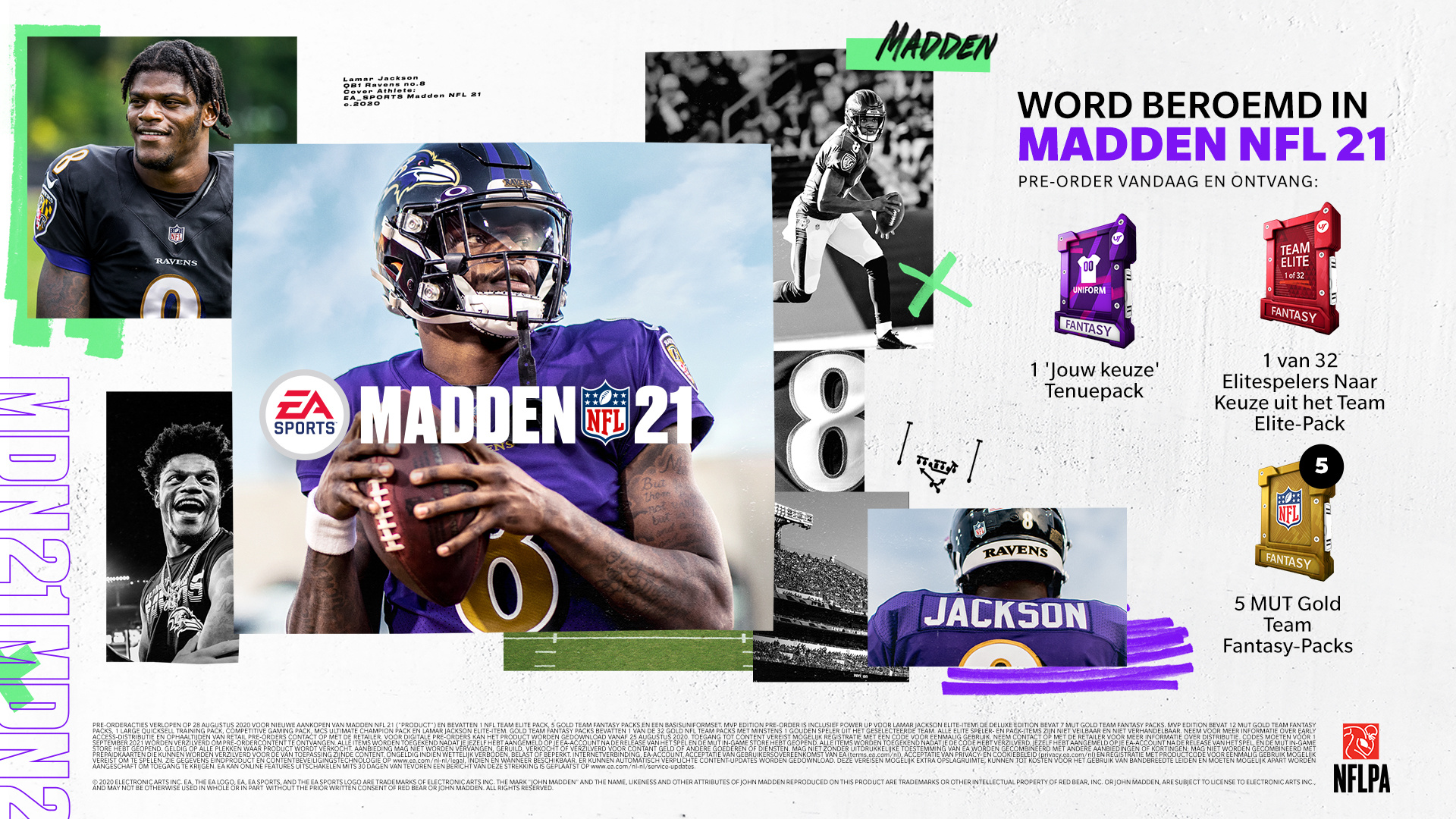 Madden NFL 21 (Xbox One) - EA Tiburon - productfoto 2