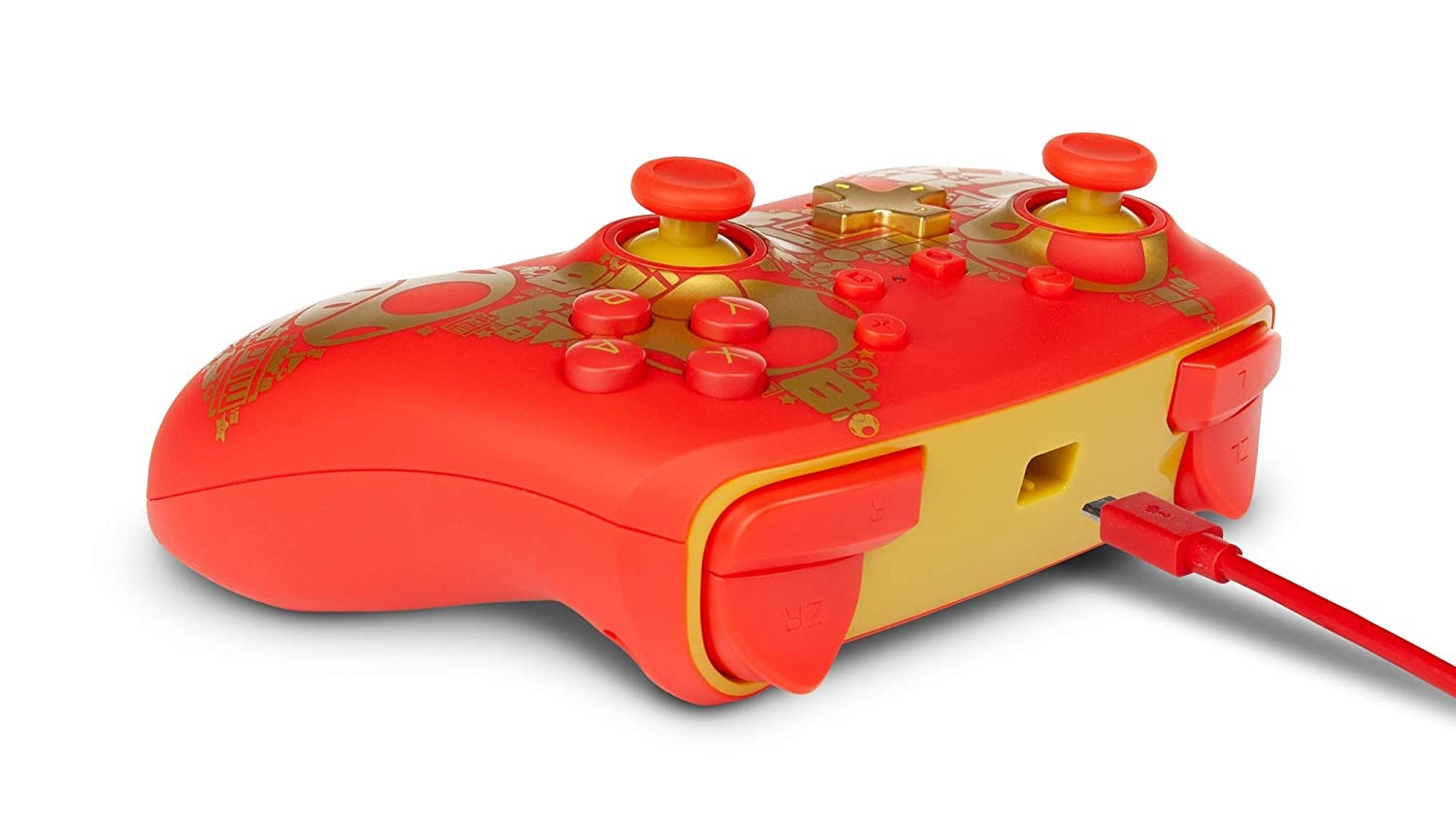 Bedrade Controller voor Switch - Gouden M - Nintendo - productfoto 3
