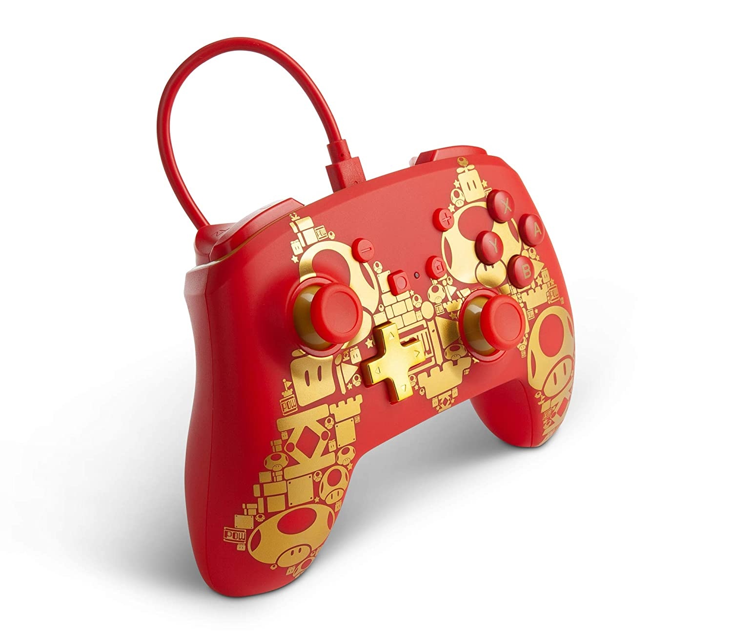 Bedrade Controller voor Switch - Gouden M - Nintendo - productfoto 2