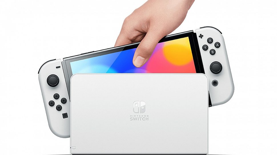 Switch Console (OLED Model) - Wit - Nintendo - productfoto 2