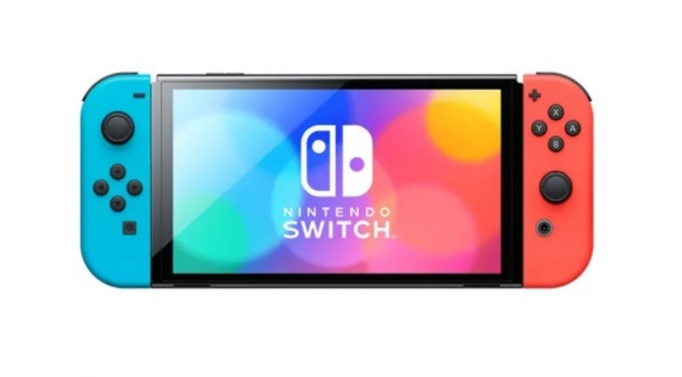 Switch Console (OLED Model) - Blauw/Rood - Nintendo - productfoto 2