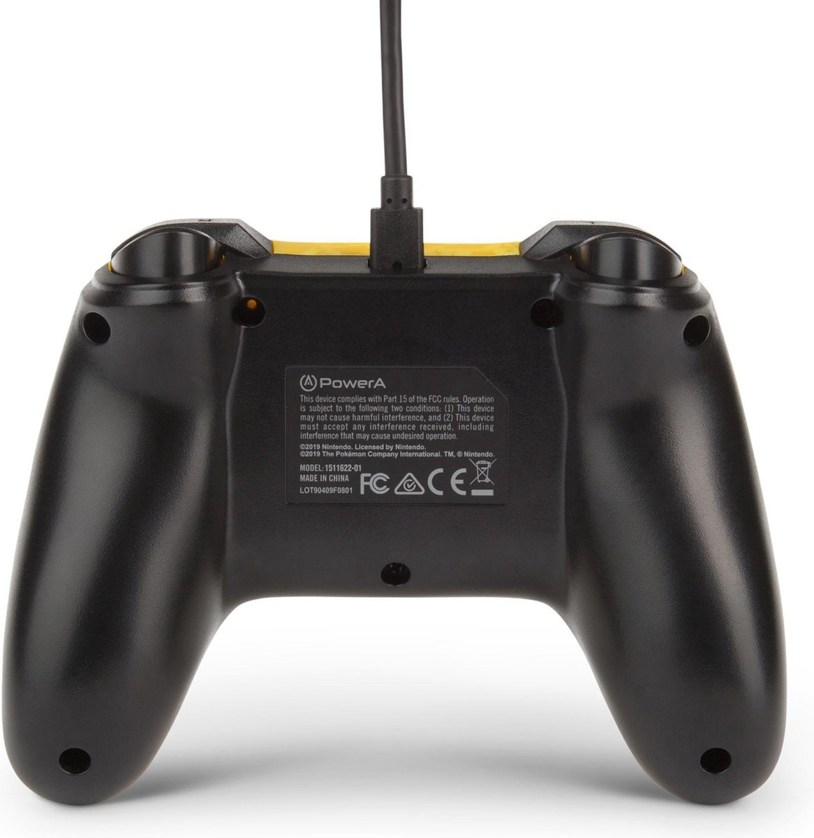 Wired Controller - Pikachu Shadow (Nintendo Switch) - PowerA - productfoto 4