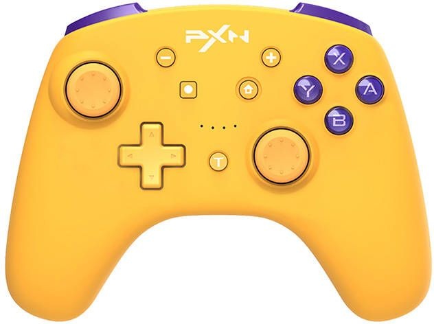 PXN 9607X - Controller Switch Nintendo - Draadloos - PC en iOS16 - Draadloze Controller - Geel