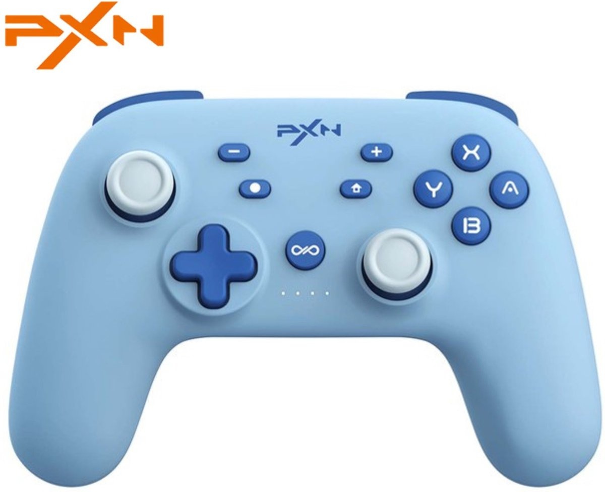 PXN P50 - Controller Switch Nintendo - Draadloos - PC en iOS16 - Draadloze Controller - Blauw