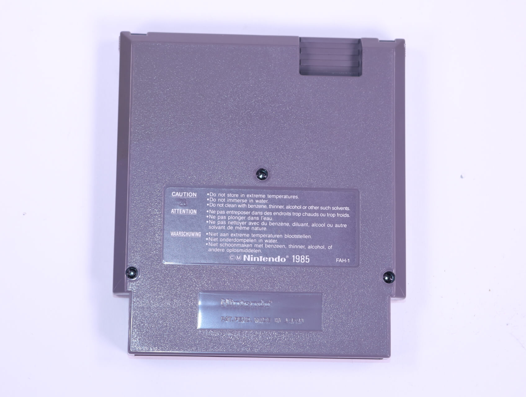 NES - Mission Impossible - Konami - productfoto 2