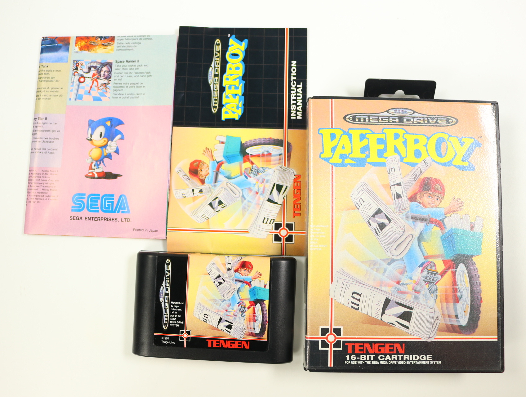 Sega Mega Drive - PaperBoy