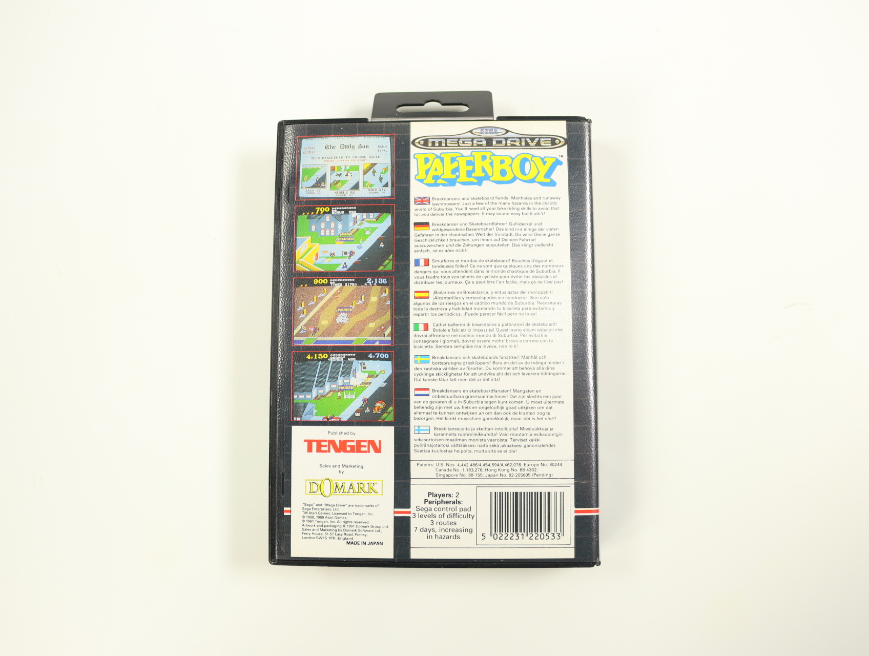 Sega Mega Drive - PaperBoy - Atari games - productfoto 6