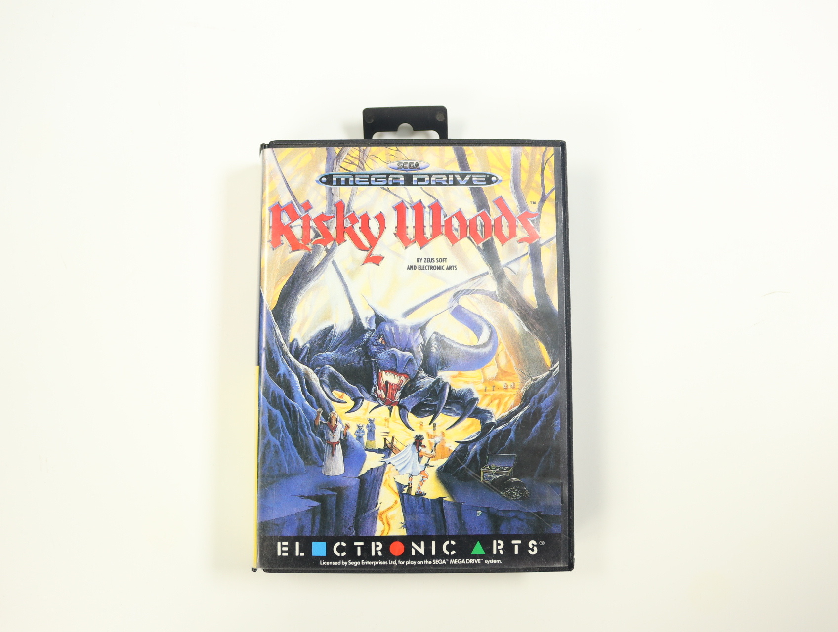 SEGA Mega Drive - Risky Woods [No Manual] - Dinamic Software - productfoto 4