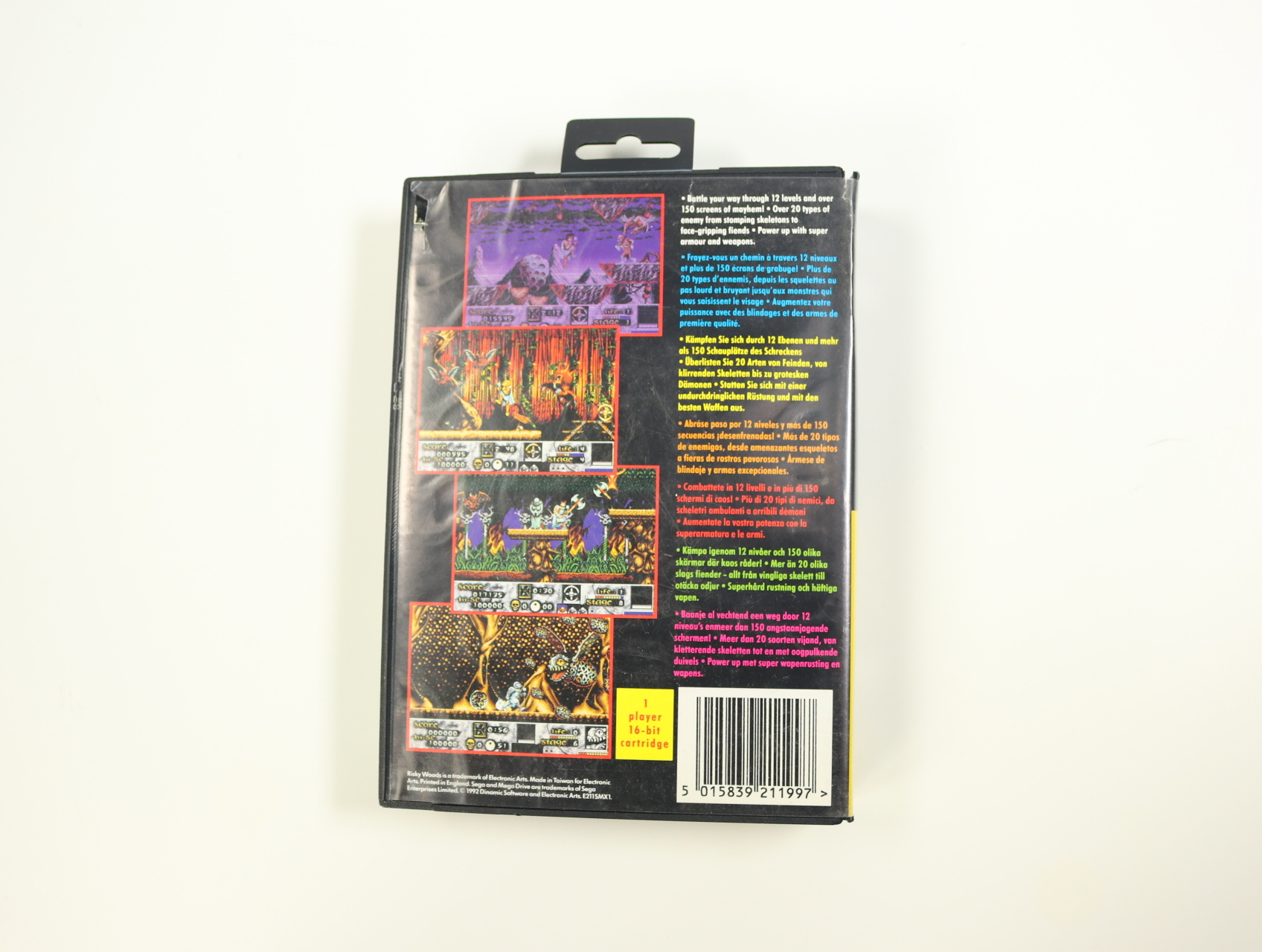 SEGA Mega Drive - Risky Woods [No Manual] - Dinamic Software - productfoto 5
