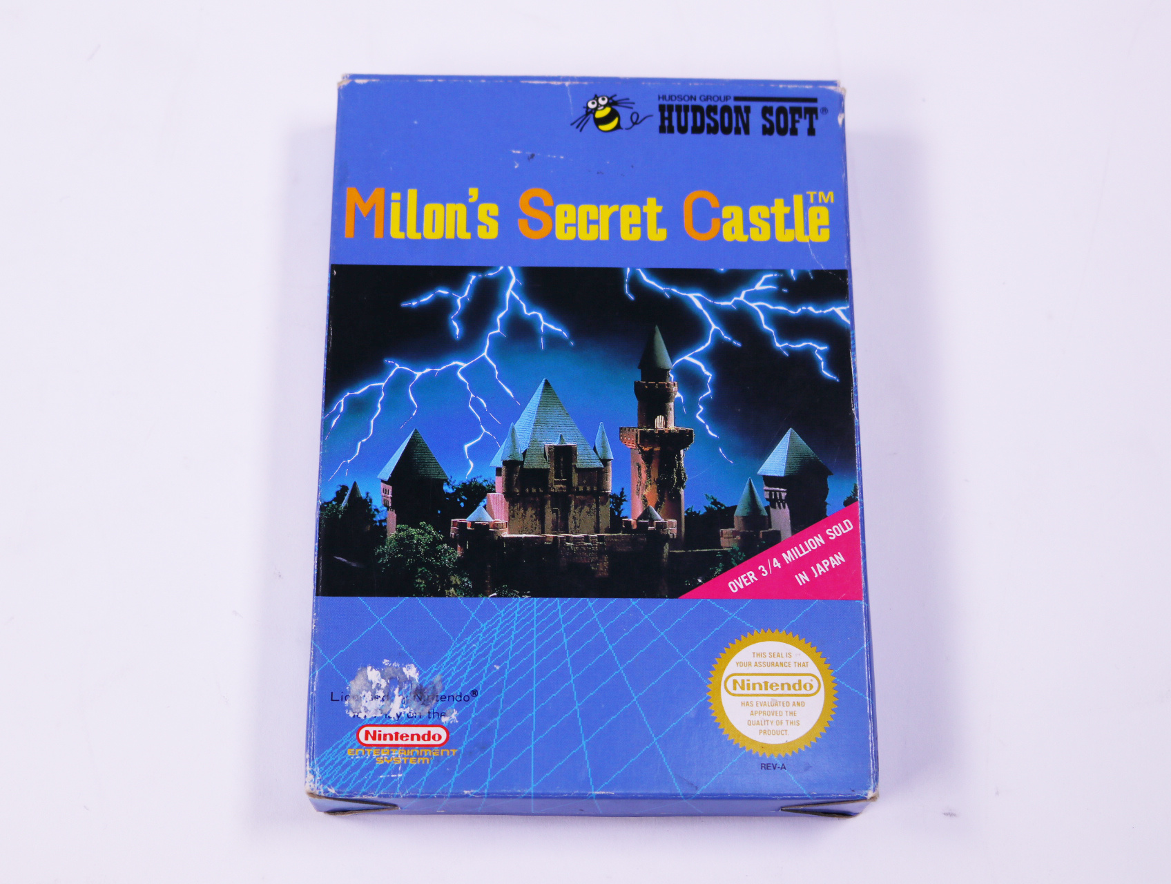 NES - Milon's Secret Castle - USA - Boxed CIB - Hudson Soft - productfoto 3