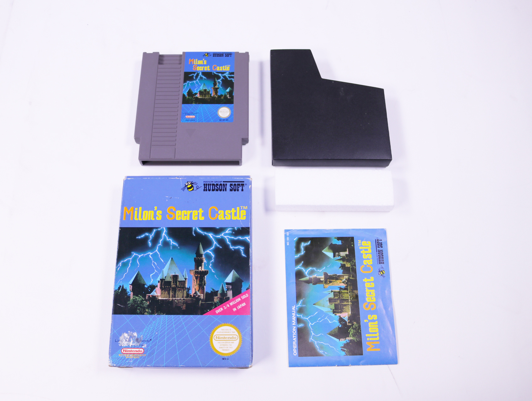 NES - Milon's Secret Castle - USA - Boxed CIB