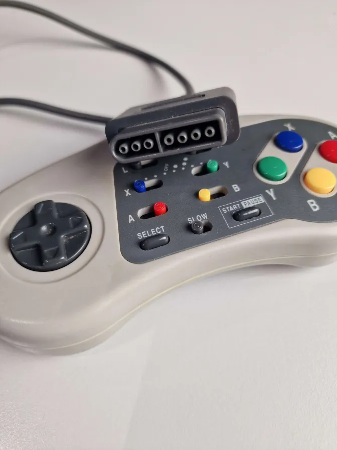 SNES - Controller Super Power - Nintendo - productfoto 3