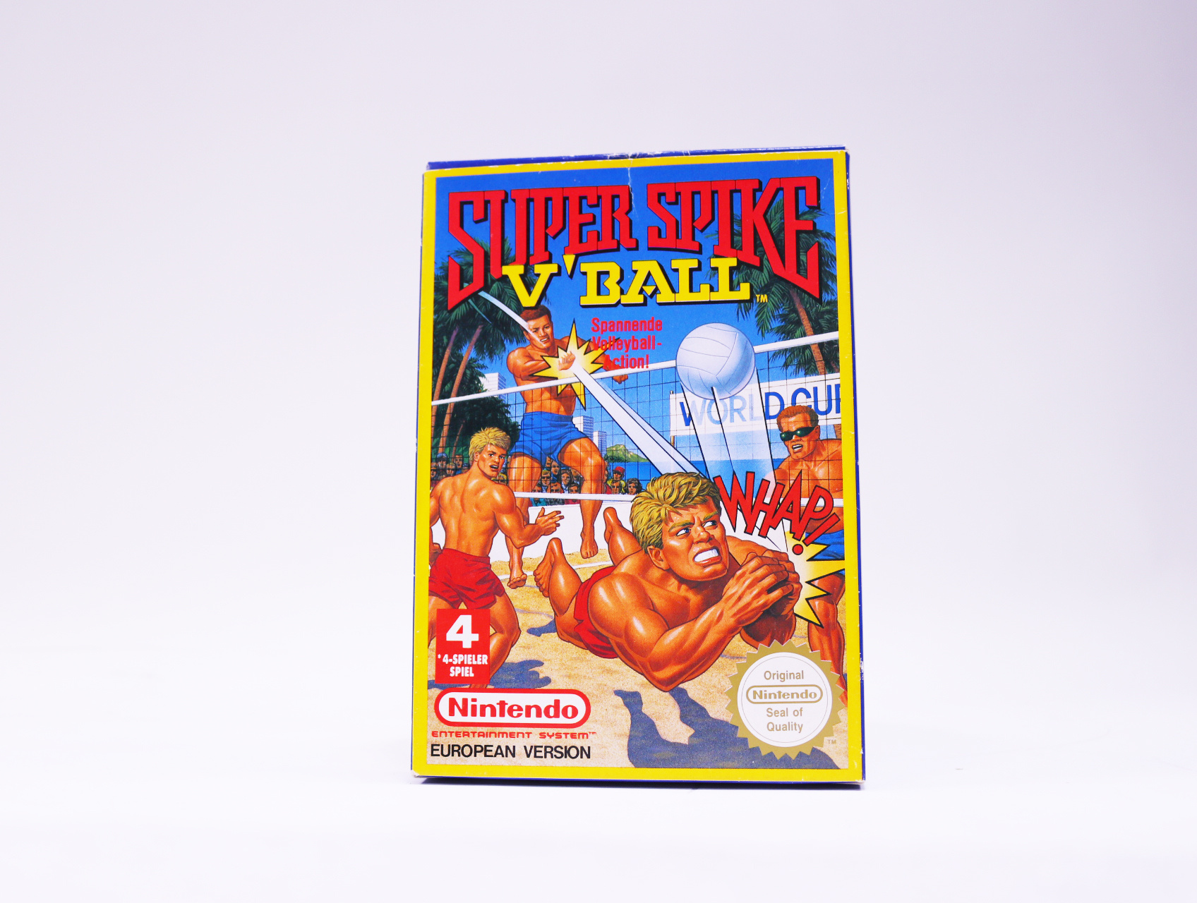 NES - Super Spike Volleyball - Game + Box - Technos Japan - productfoto 9