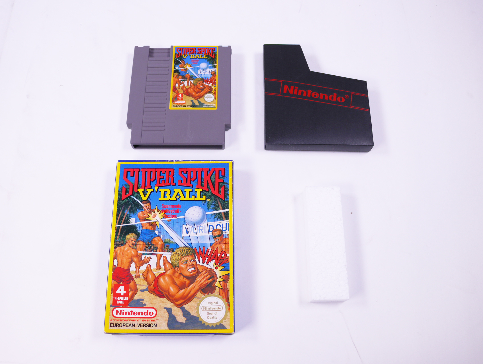 NES - Super Spike Volleyball - Game + Box