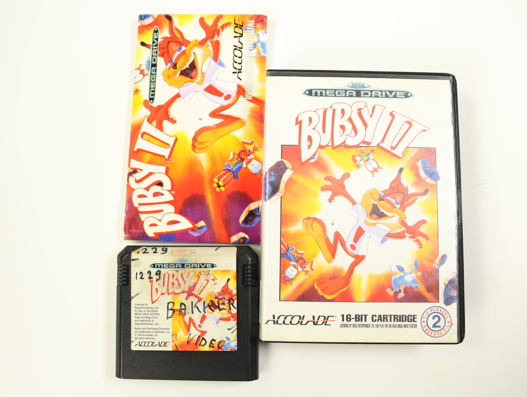 SEGA Mega Drive - Bubsy II