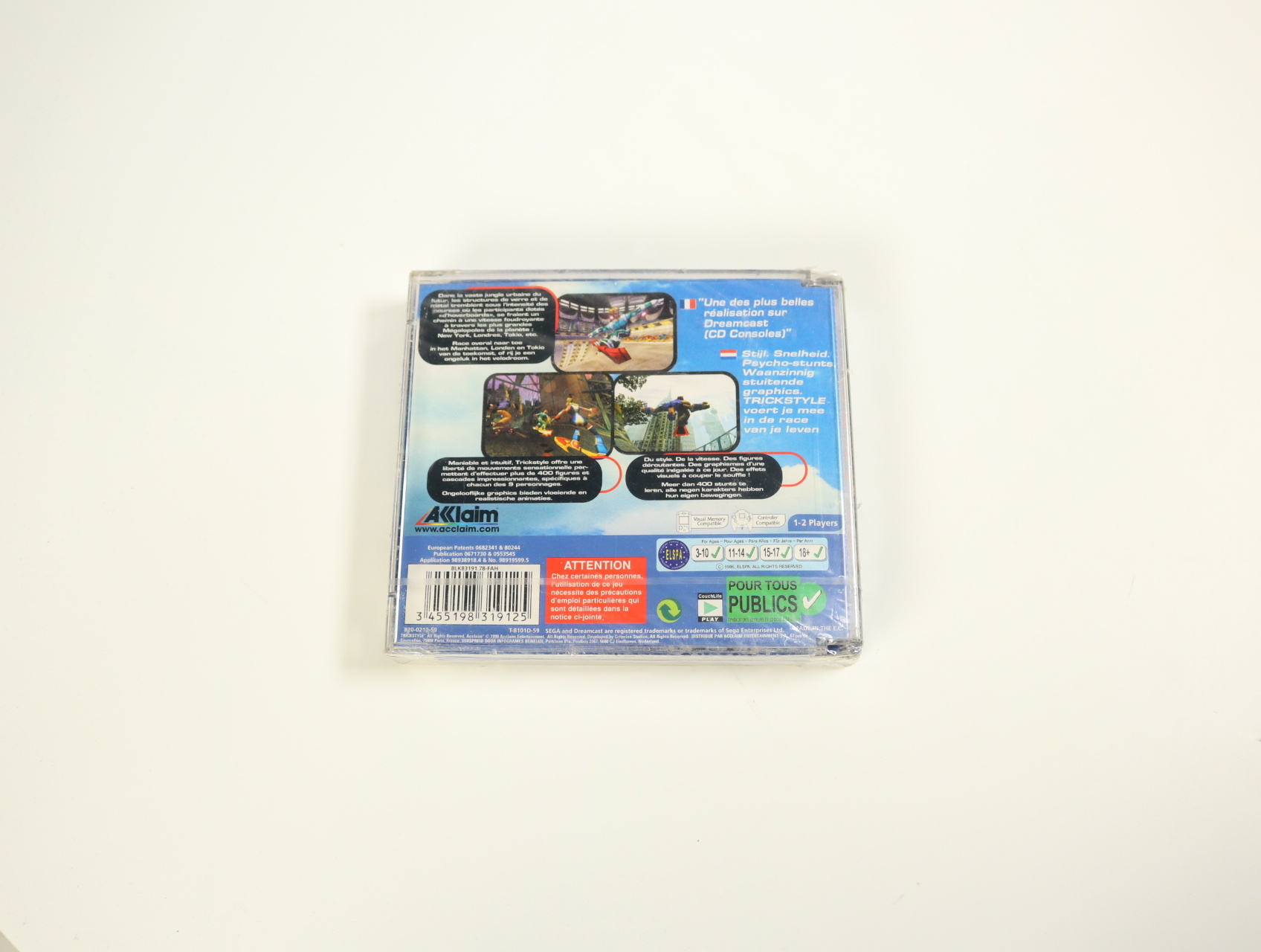 SEGA Saturn - TrickStyle - Criterion Games - productfoto 2