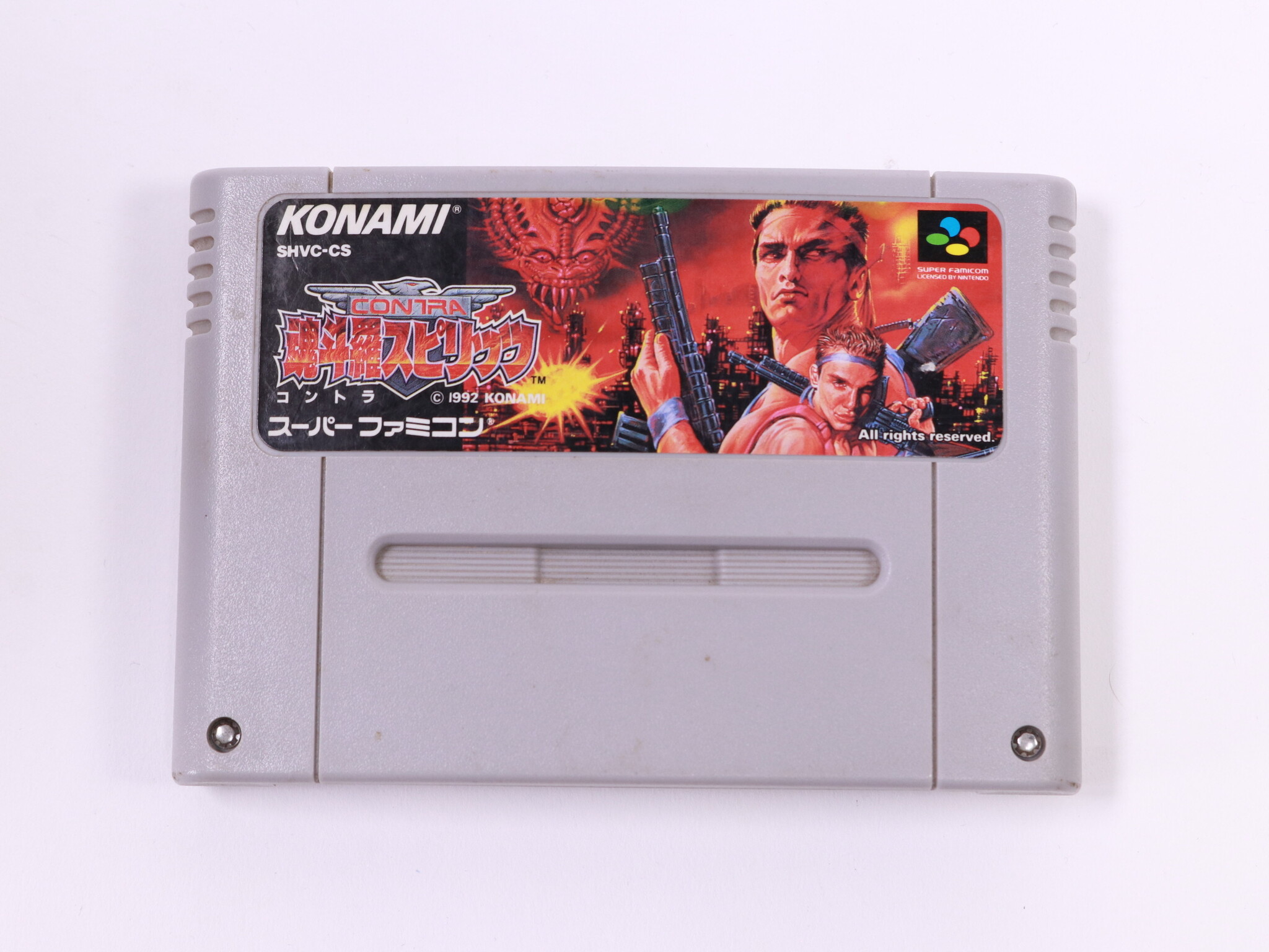 SNES -  Contra Spirits - Famicom