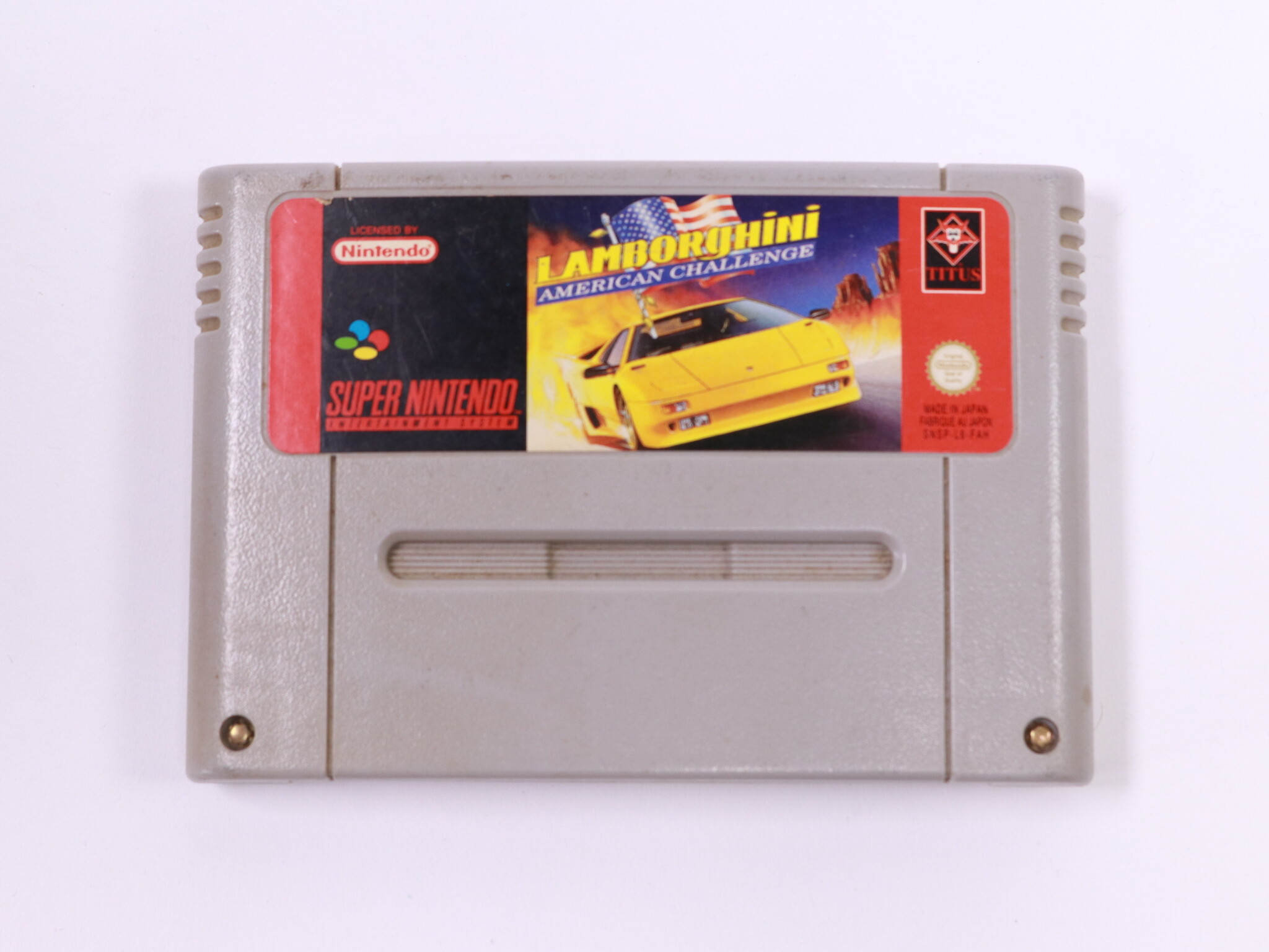 SNES - Lamborghini American challenge