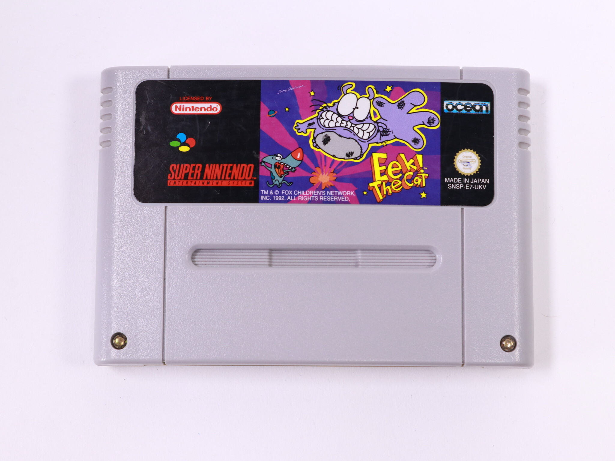 SNES - Eek The Cat