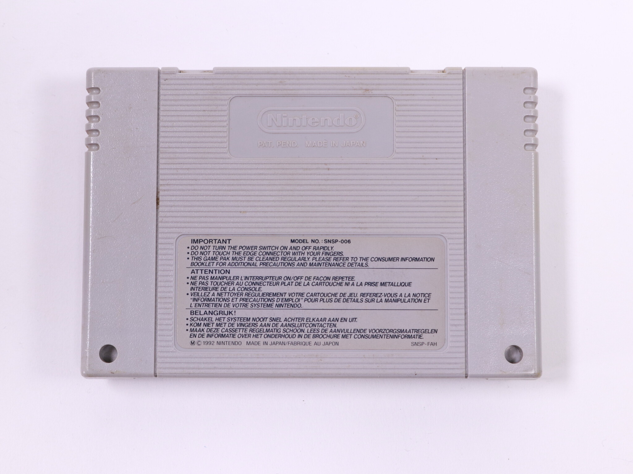 SNES - MR. Nutz - Ocean Software - productfoto 2