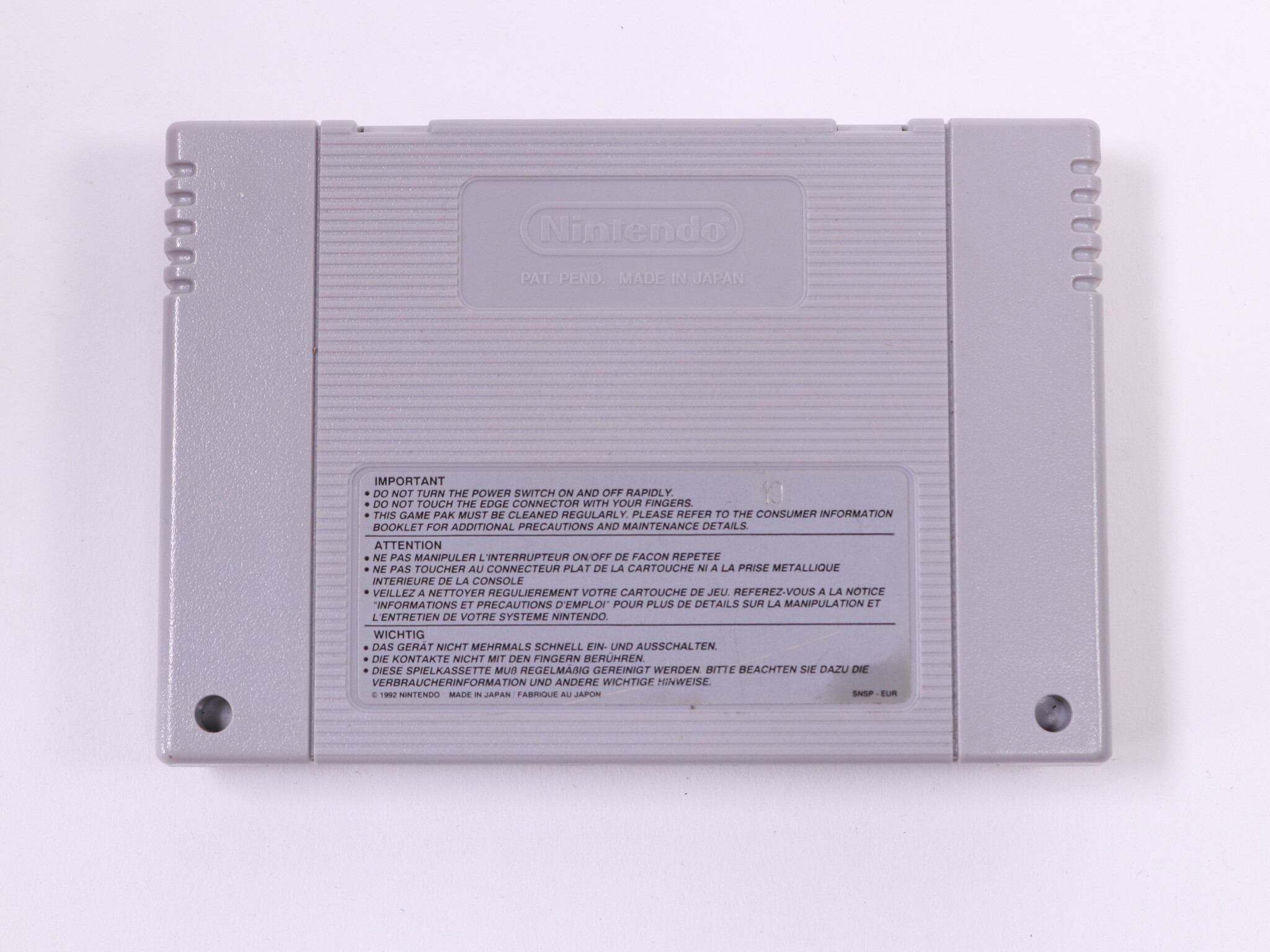 SNES - FIFA Soccer 96 - EA Sports - productfoto 3