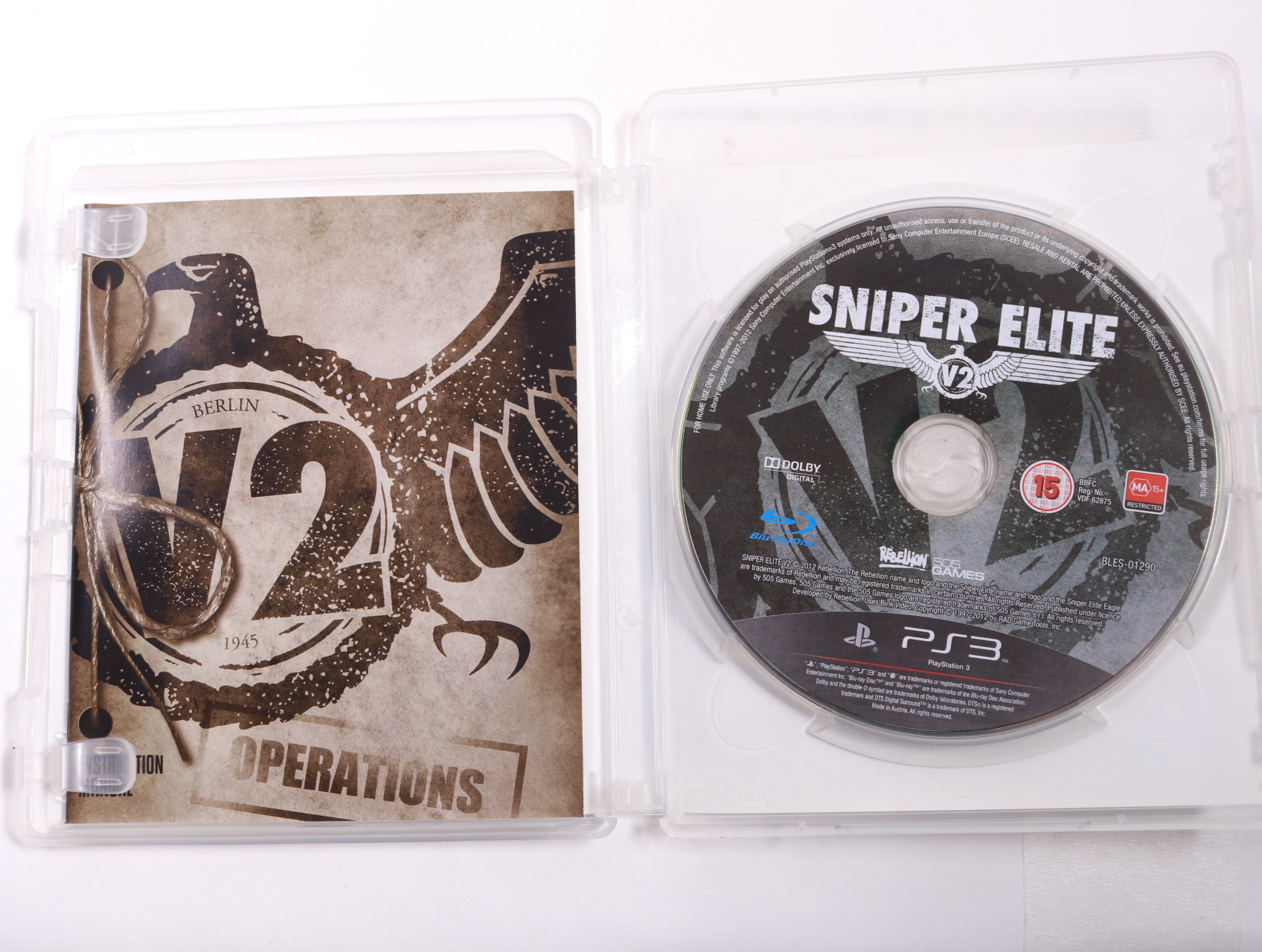 Playstation 3 - Sniper Elite V2 - Rebellion Developments - productfoto 3
