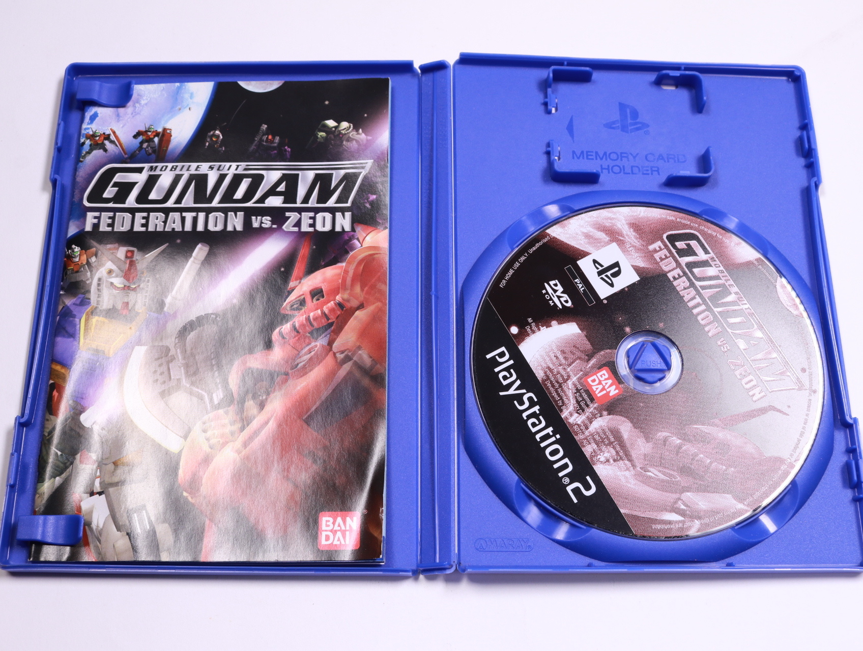 PlayStation 2 - Mobile Suit Gundam: Federation vs. Zeon - Capcom - productfoto 3