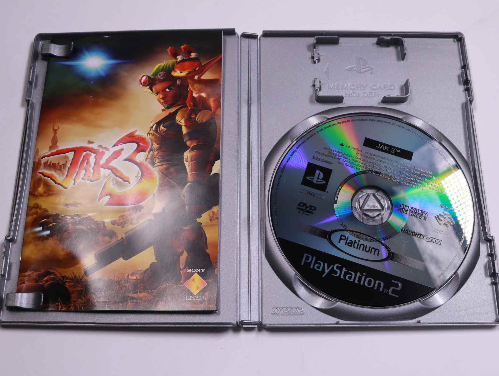 Playstation 2 - Jak 3 [Platinum] - Naughty Dog - productfoto 3