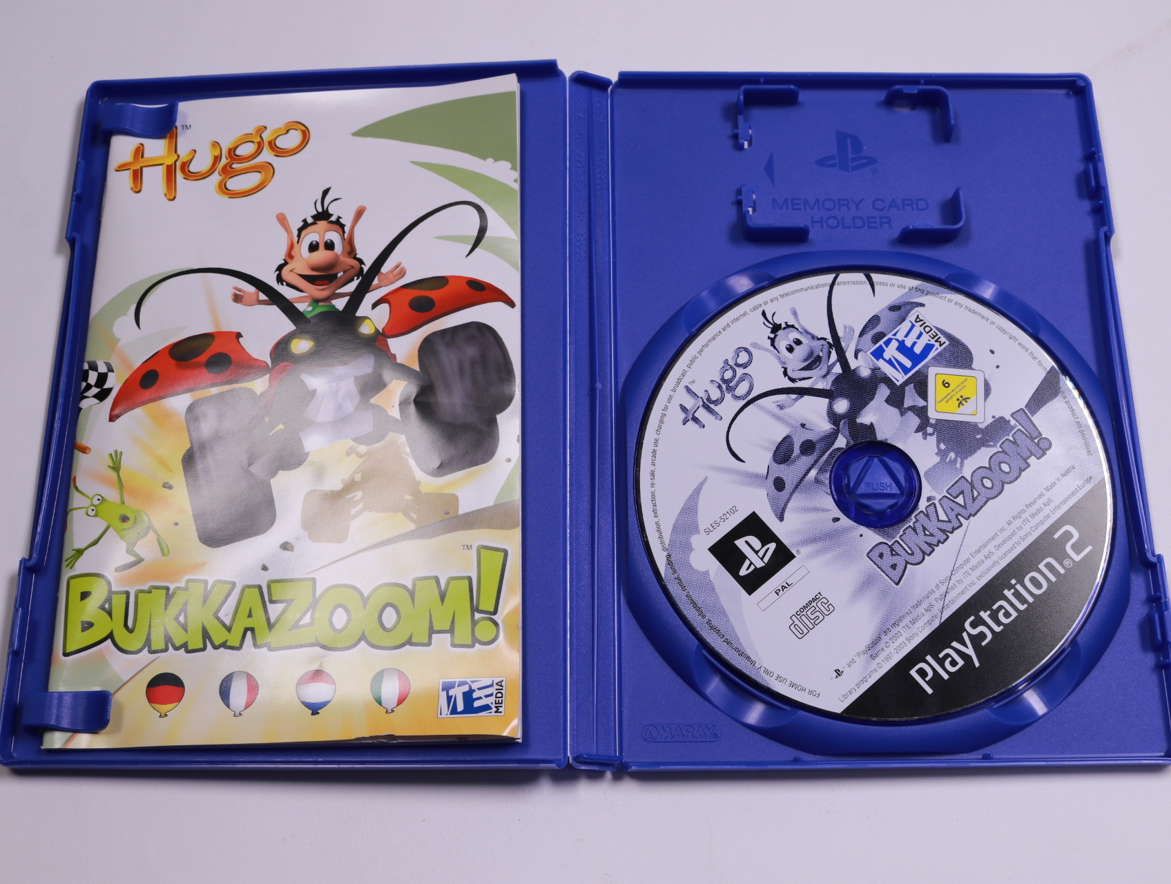 PlayStation 2 - Hugo - Bukkazoom - ITE Media - productfoto 3