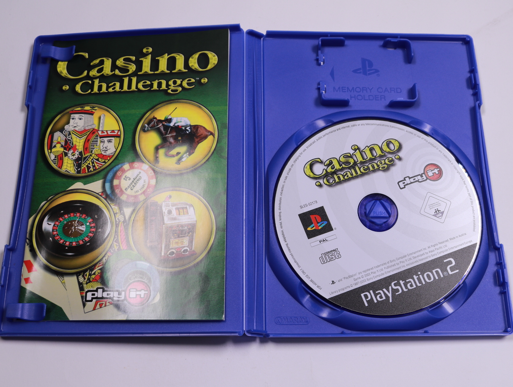 PlayStation 2 - Casino Challenge - Midas Interactive Entertainment - productfoto 3