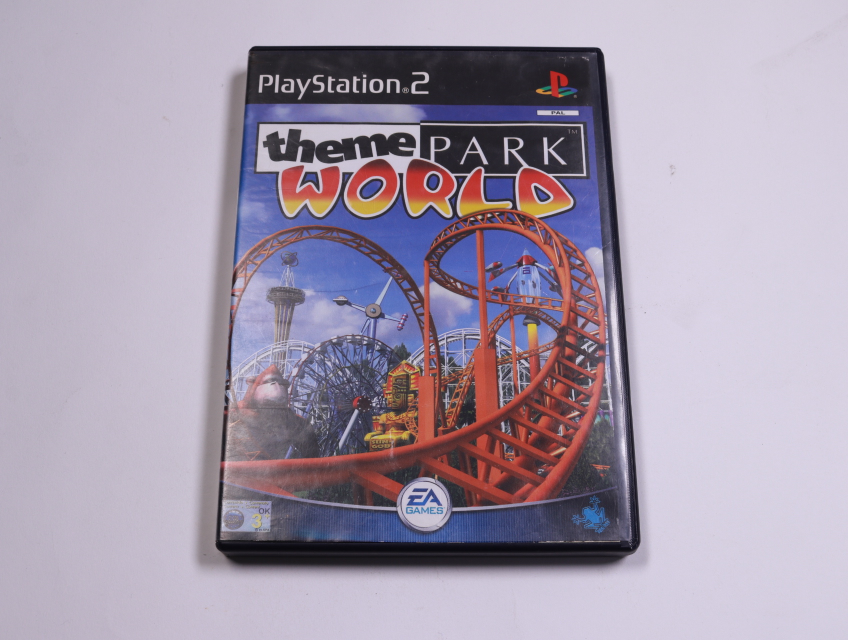 PlayStation 2 - Theme Park World  [No Manual]