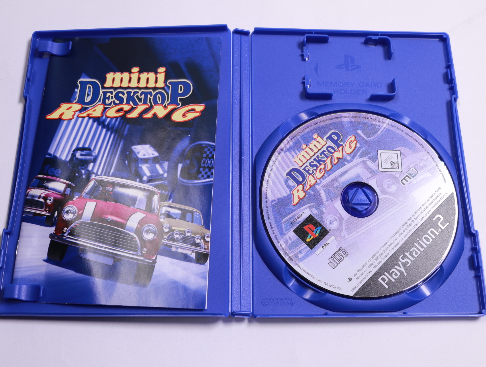 PlayStation 2 - Mini Desktop Racing - Data Design Interactive - productfoto 3