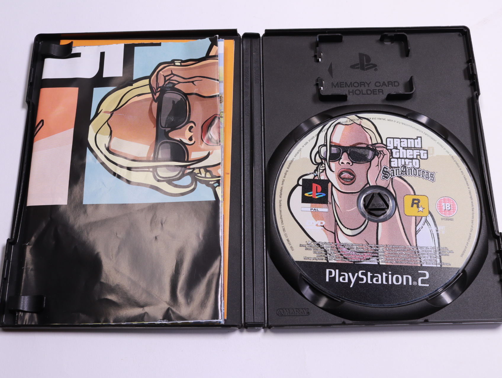 PlayStation 2 - Grand Theft Auto: San Andreas - Rockstar Games - productfoto 3
