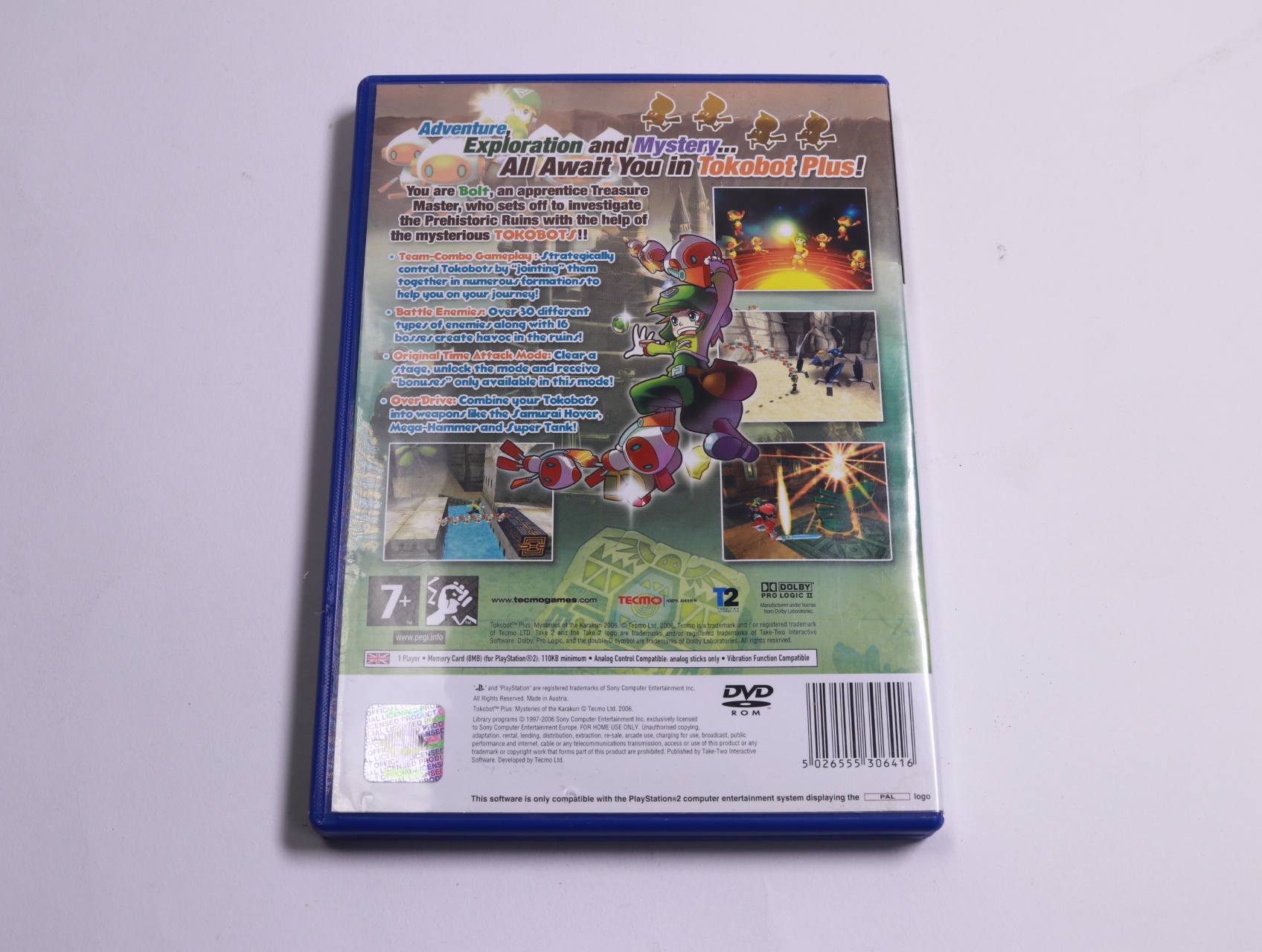PlayStation 2 - Tokobot Plus: Mysteries of the Karakuri - Tecmo - productfoto 2