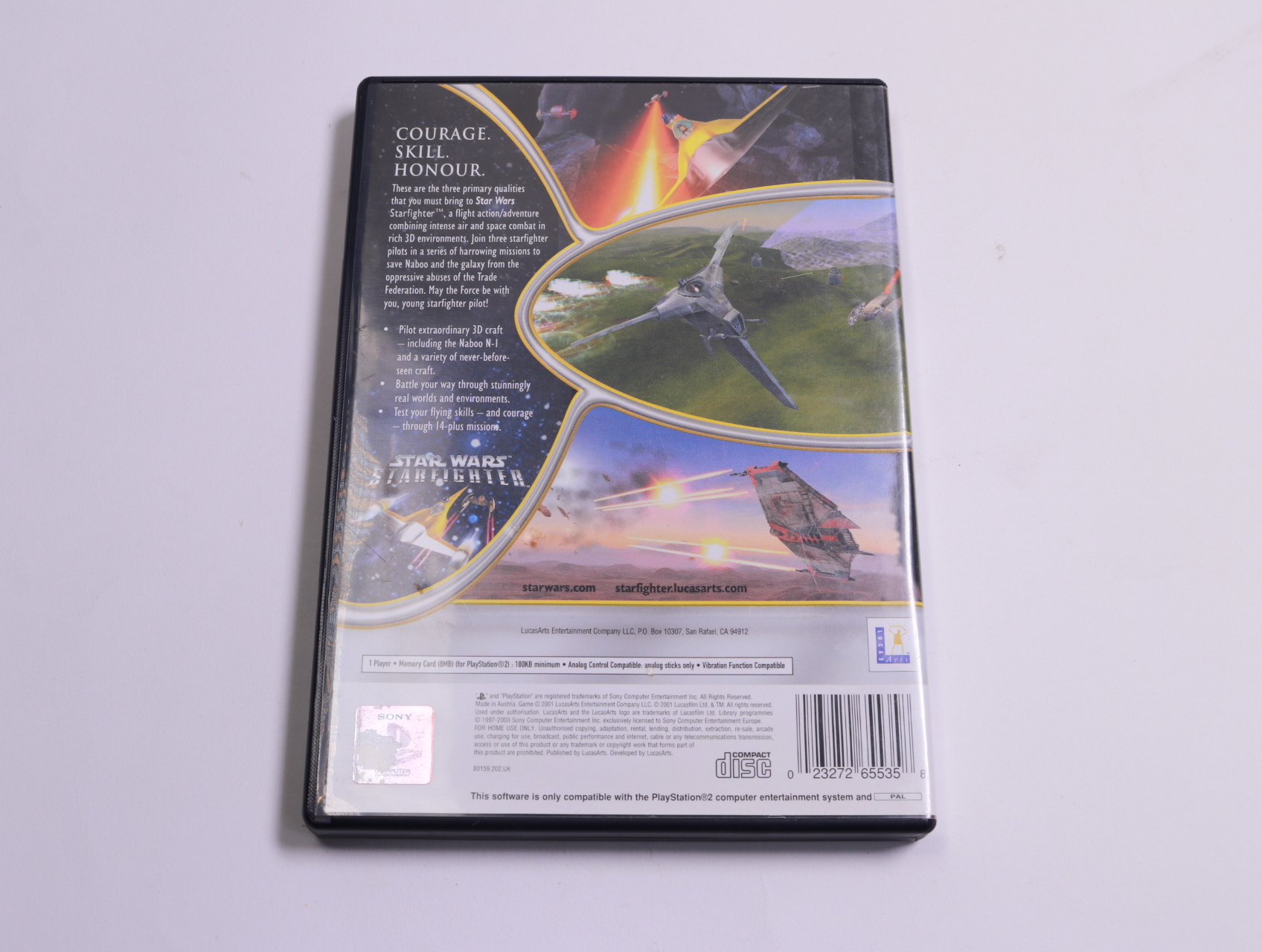 Playstation 2 - Star Wars: Starfighter - PlayStation - productfoto 2