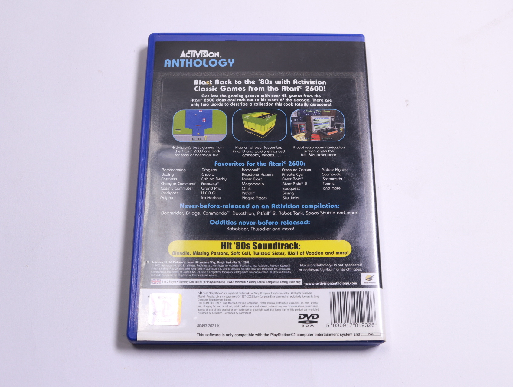 Playstation 2 - Activision Anthology - Activision - productfoto 2