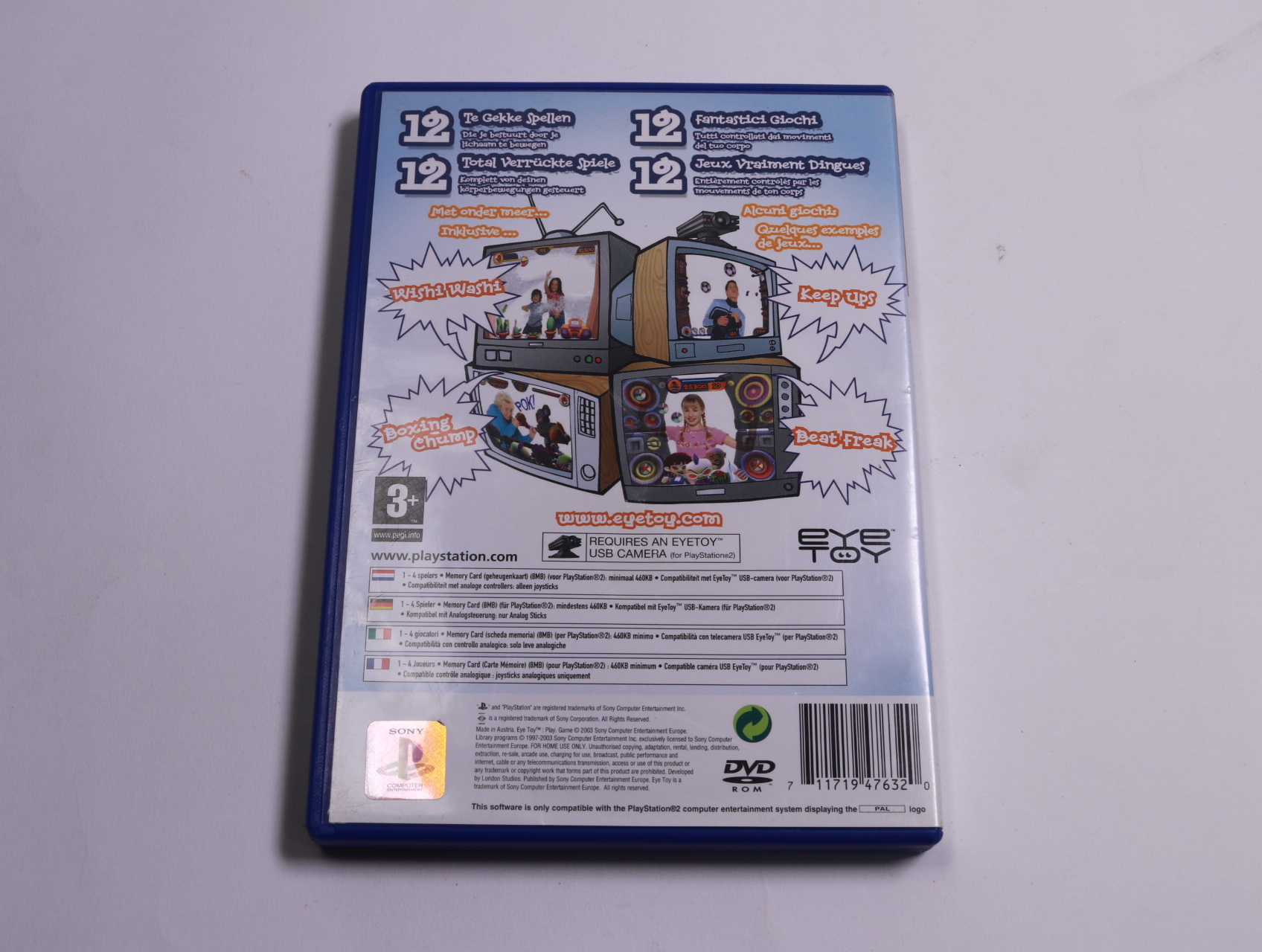 Playstation 2 - EyeToy: Play [No Manual] - Sony Computer Entertainment - productfoto 2