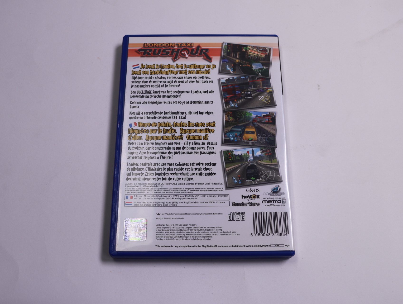 PlayStation 2 - Rush Hour - Sony - productfoto 2