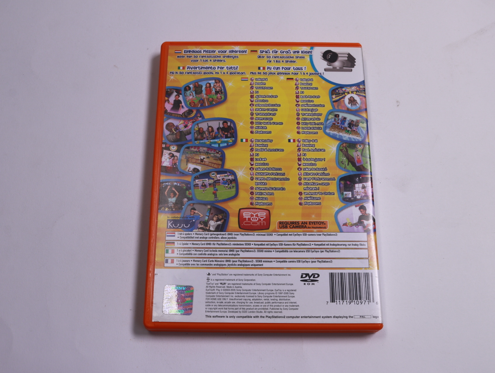PlayStation 2 - EyeToy: Play 3 - Sony Computer Entertainment - productfoto 2